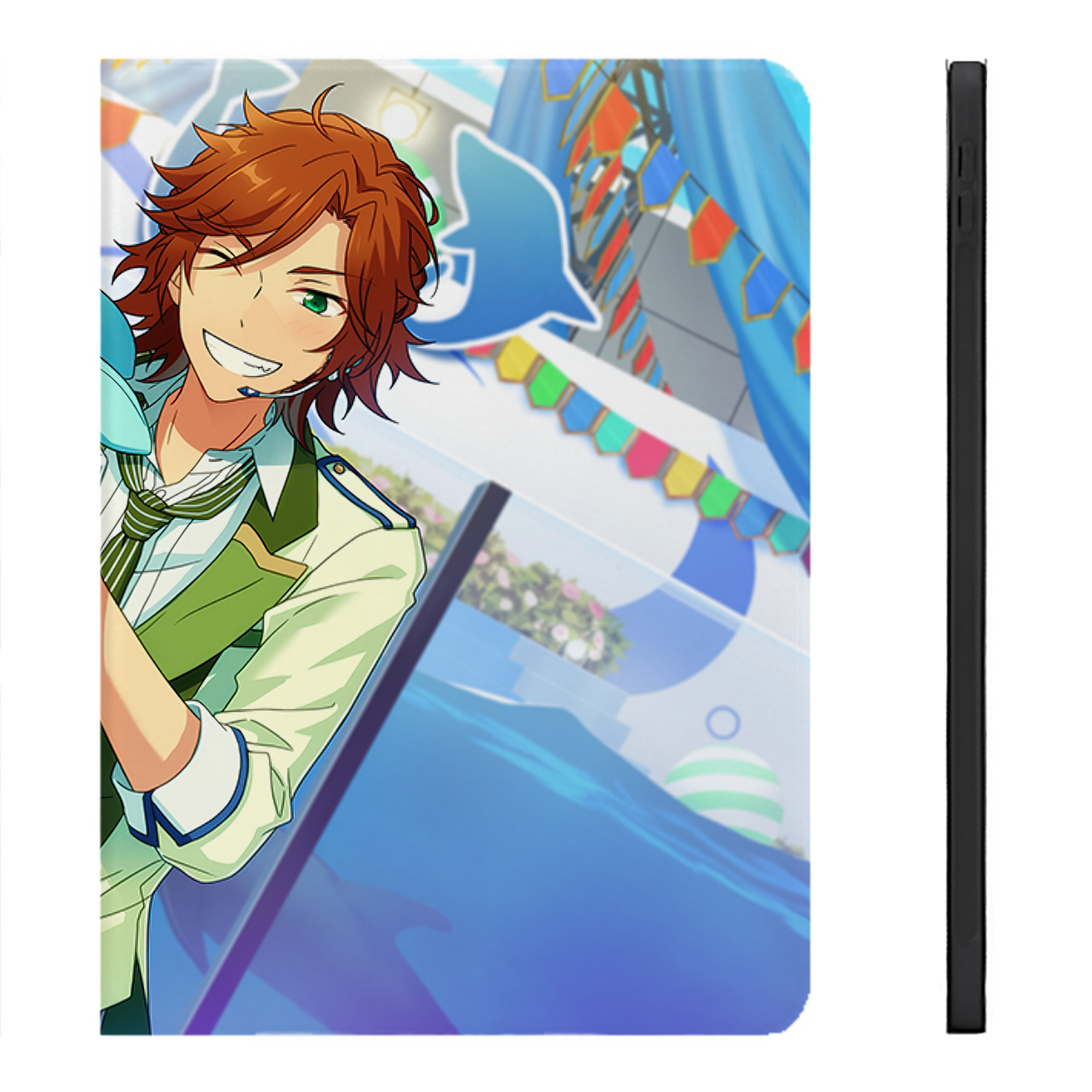 （画像用） あんさんぶるスターズ! Ensemble Stars IPadケース ペンホルダー付き ブックスタイルデザイン